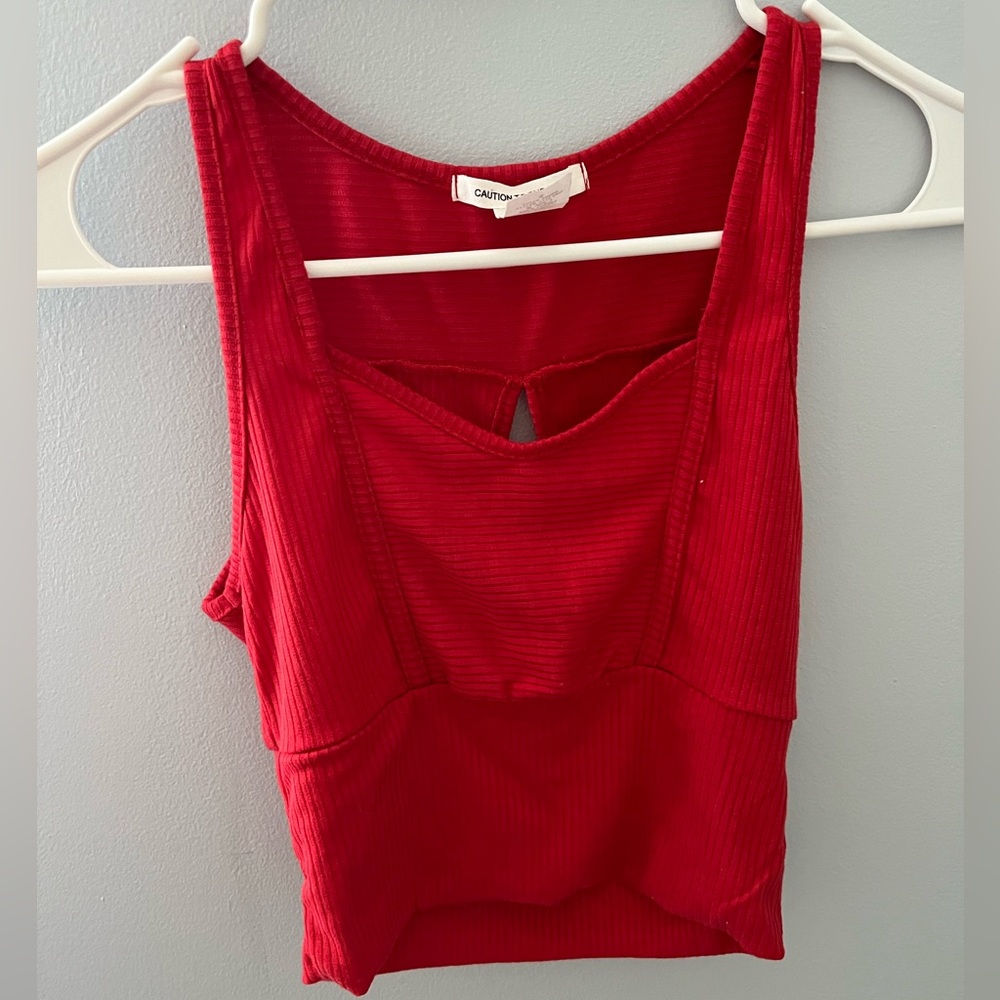 Ribbed tank top